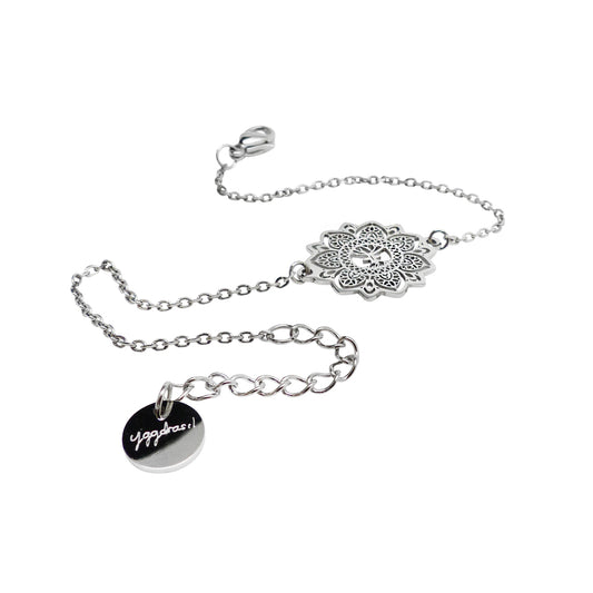 Yggdrasil by Sweden Mini Mandala armband / fotlänk – boho-chic smycke med andlig betydelse