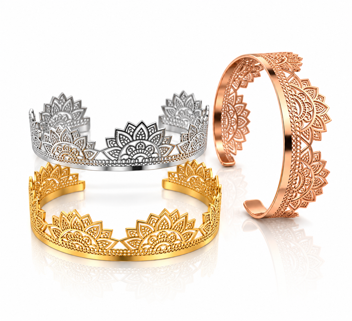 Mandala Lace Bangle
