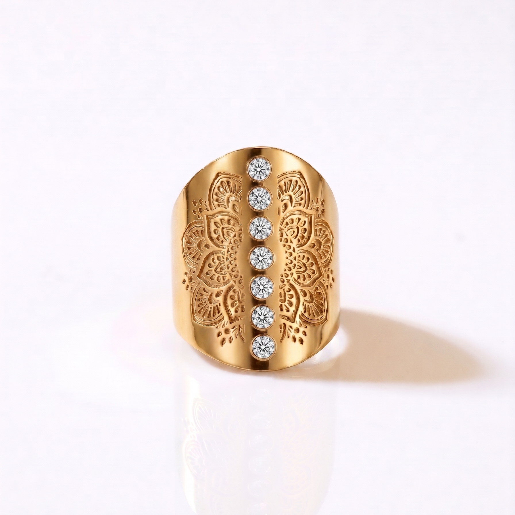 Yggdrasil yoga smycken mandala jyoti ring