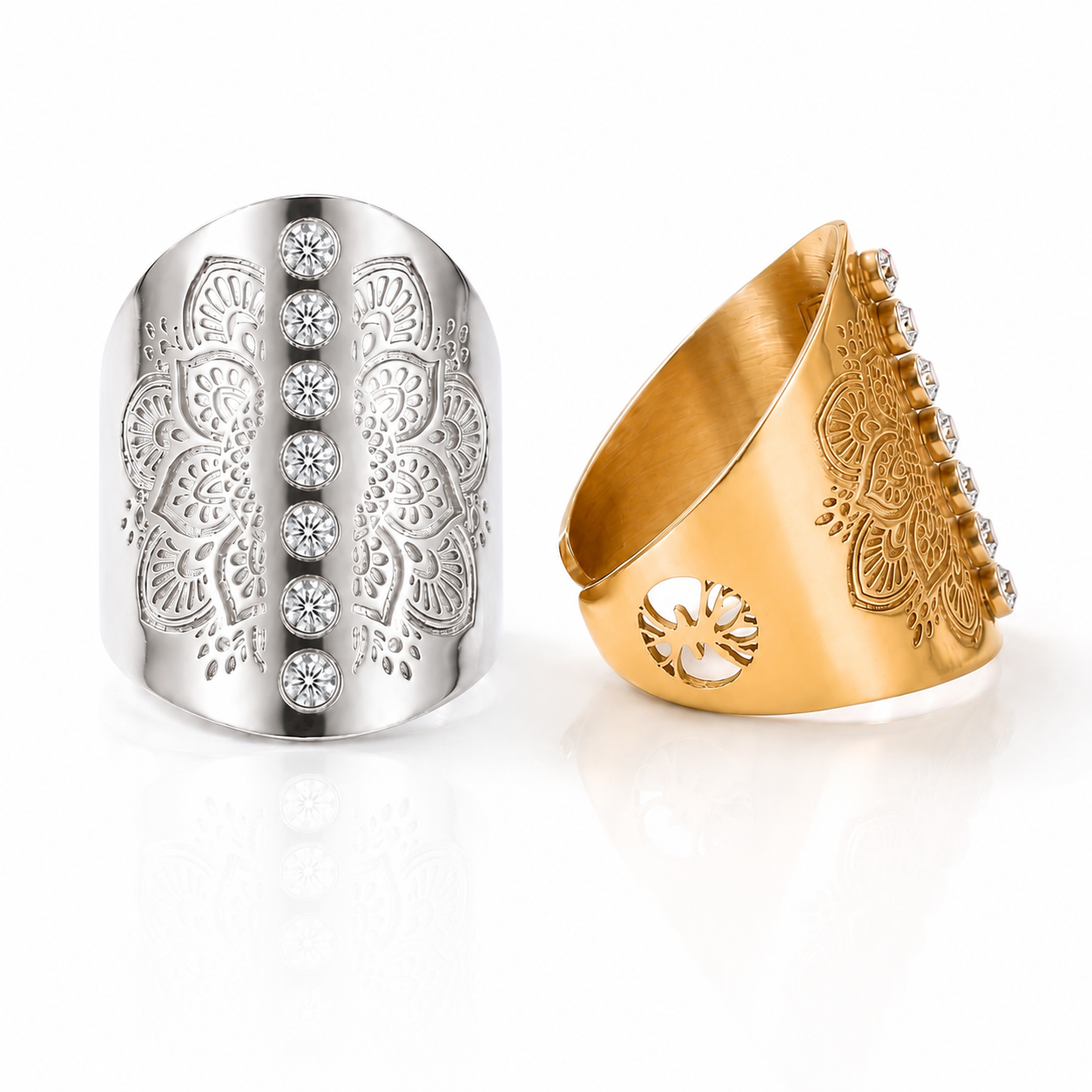 Jyoti inre ljus symbolisk boho ring från yggdrasil yoga smycken