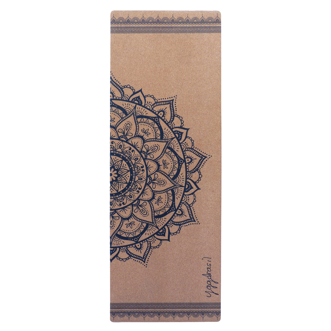 Cork yoga mat - Let Your Mind Run Free | 3.2mm