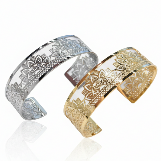 Yggdrasil by sweden bangle armband sunset steel gold