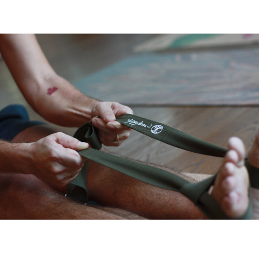 Yogaband i 100% bomull – bärrem & stretchhjälp för yoga Yggdrasil