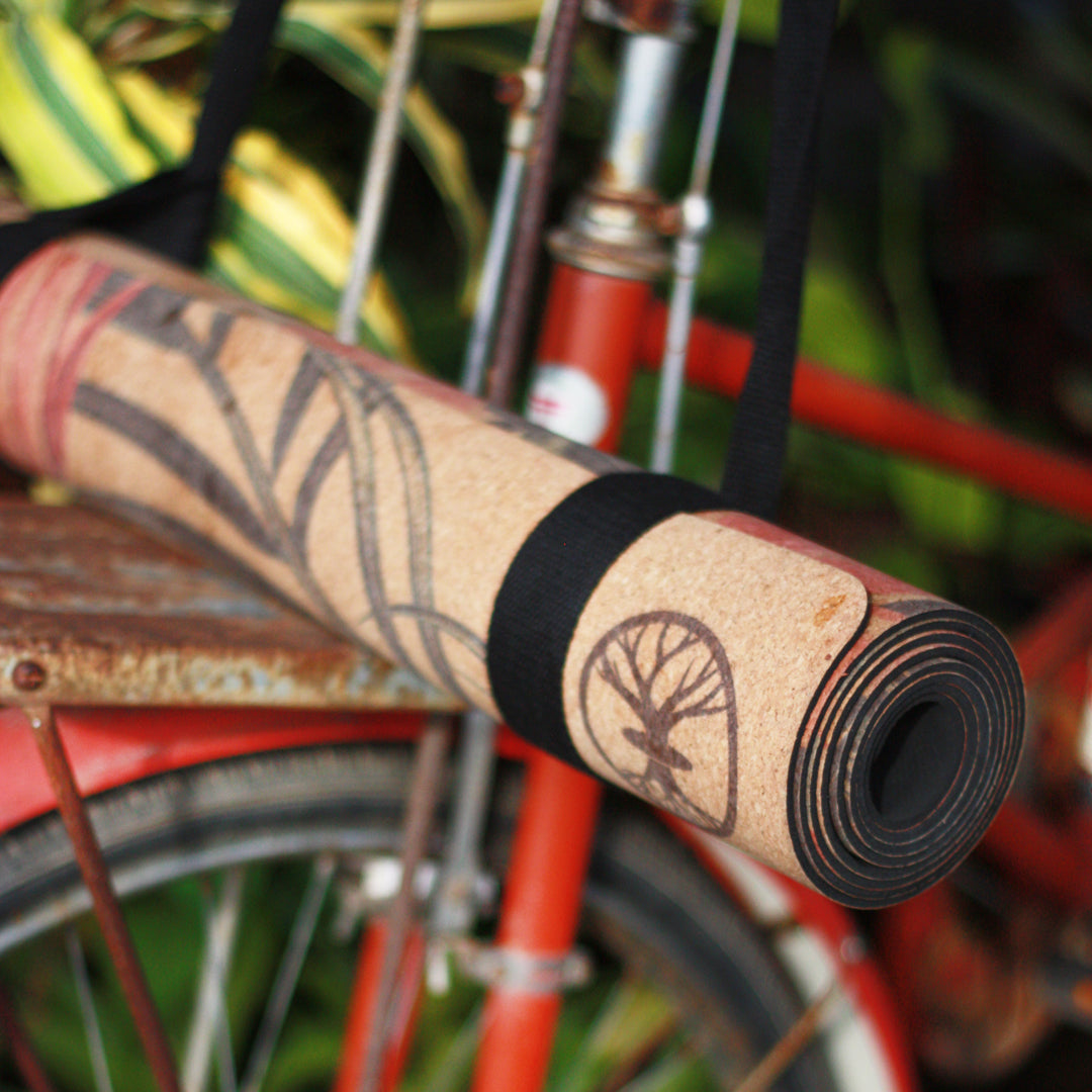 Tropical Tranquility | 3.2mm cork yoga mat