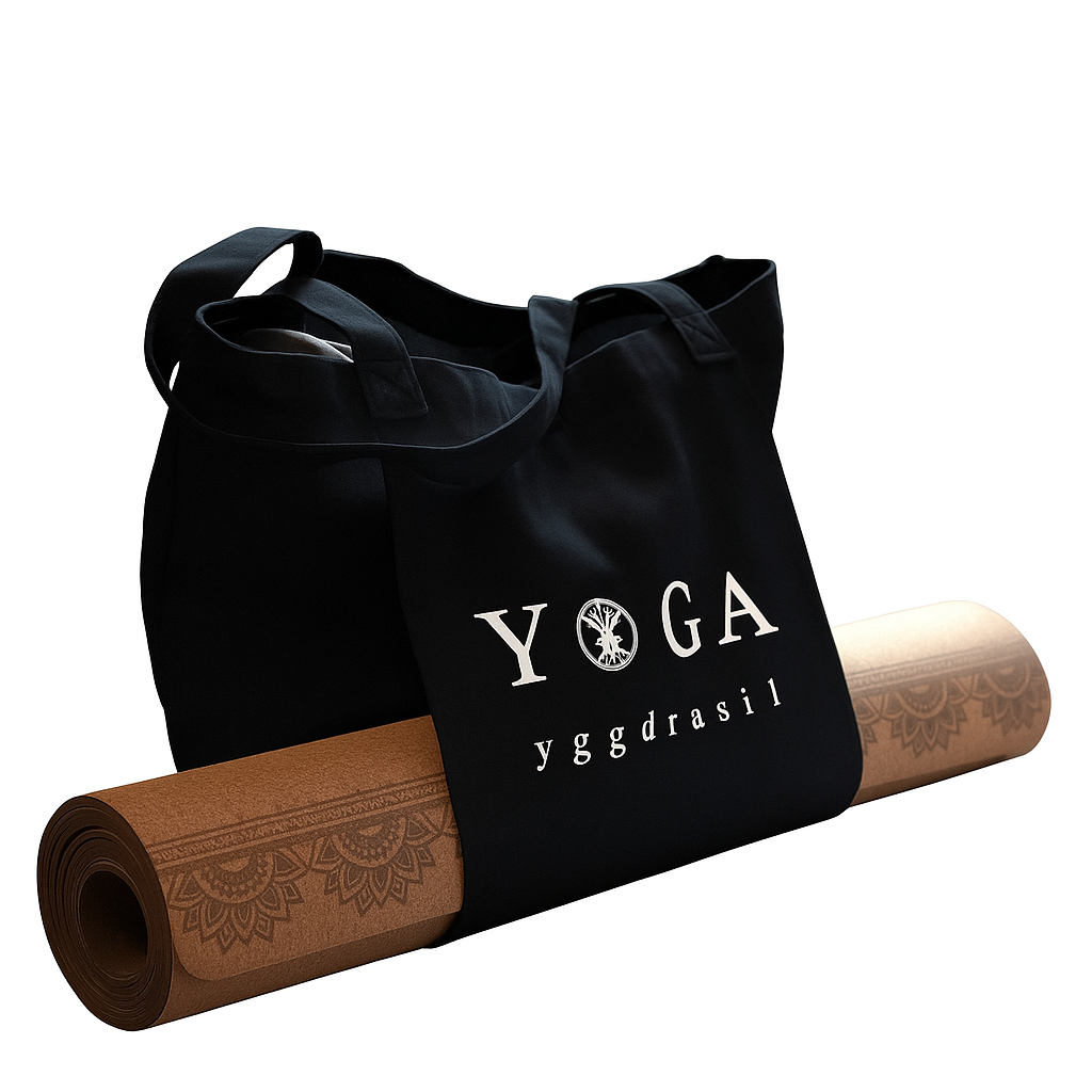 Yoga / gym tote väska - Vit