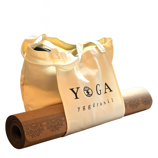 Yoga Gym Tote bag - White