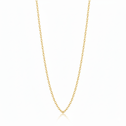 Minimalistic Chain Necklace - Steel & Gold (45cm & 75cm)