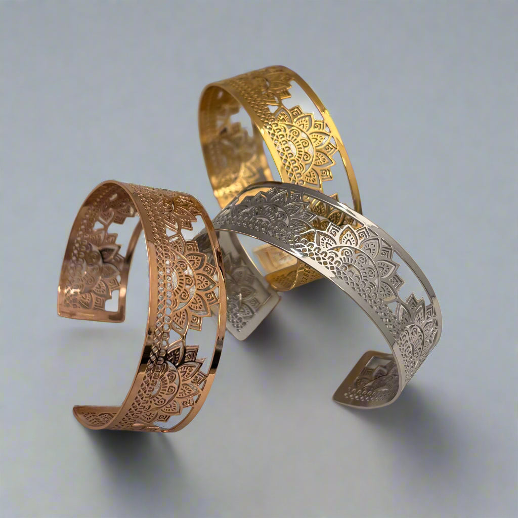 Sunset Mandala Armreif – Yggdrasil