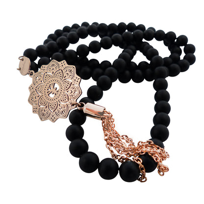 Yggdrasil by sweden mala necklace halsband svart