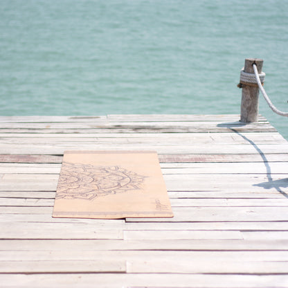 Let Your Mind Run Free | 3.2mm cork yoga mat