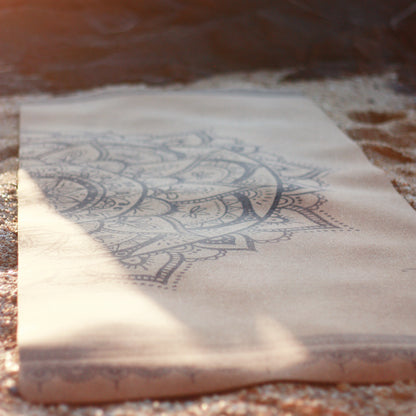 Let Your Mind Run Free | 3.2mm cork yoga mat