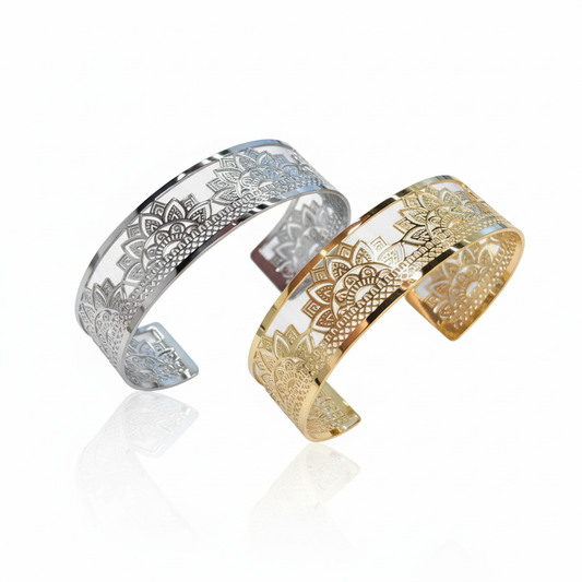 Yggdrasil by sweden bangle armband sunset steel gold