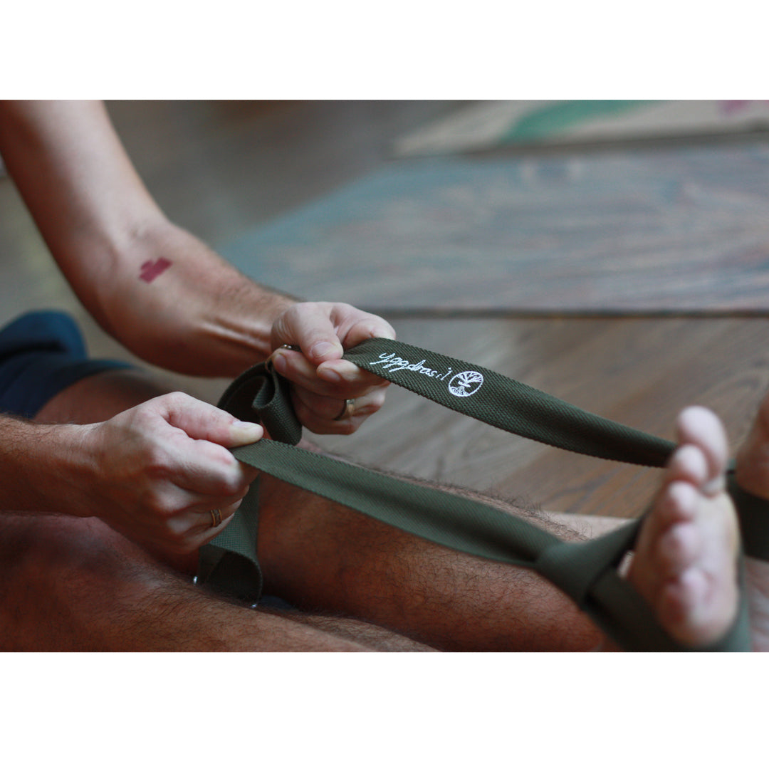 Yogaband i 100% bomull – bärrem & stretchhjälp för yoga Yggdrasil