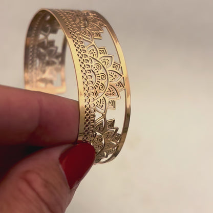 Mini Ohrhänger Mandala & Türkis – Limited Edition