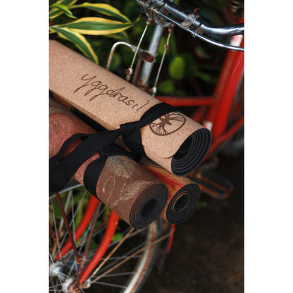 Hamsa yogamatta i kork och naturgummi – perfekt för yoga och pilates